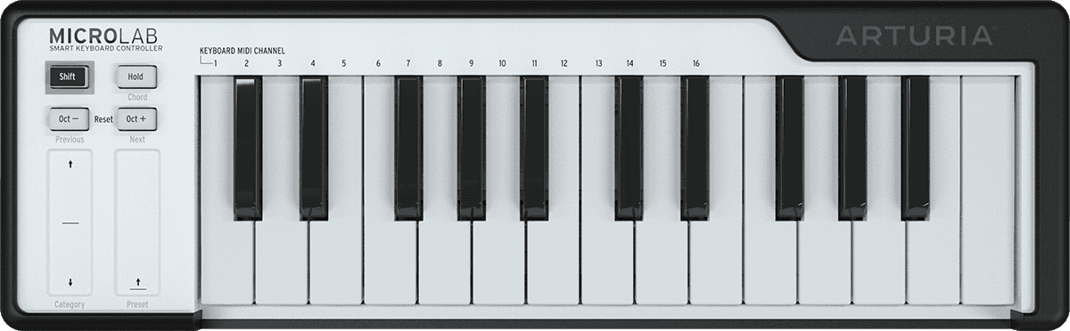 Arturia Microlab Noir - Masterkeyboard - Main picture