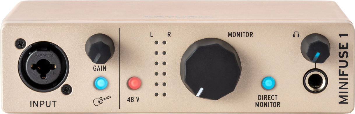 Arturia Minifuse 1 Champagne - USB audio interface - Main picture