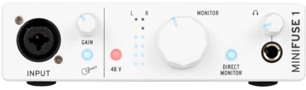 Usb audio interface Arturia Minifuse 1 WH