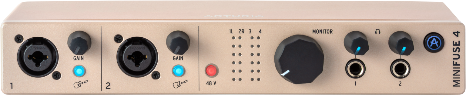 Arturia Minifuse 4 Champagne - USB audio interface - Main picture