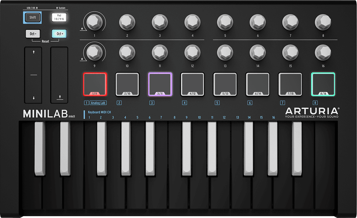 Arturia Minilab Mkii Inverted Edition - Masterkeyboard - Main picture