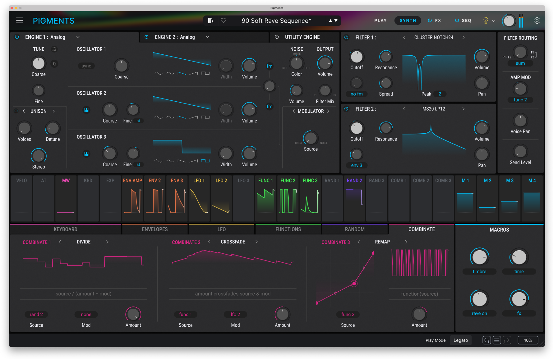 Arturia Pigments 6 License - Plug-in Effekt - Main picture