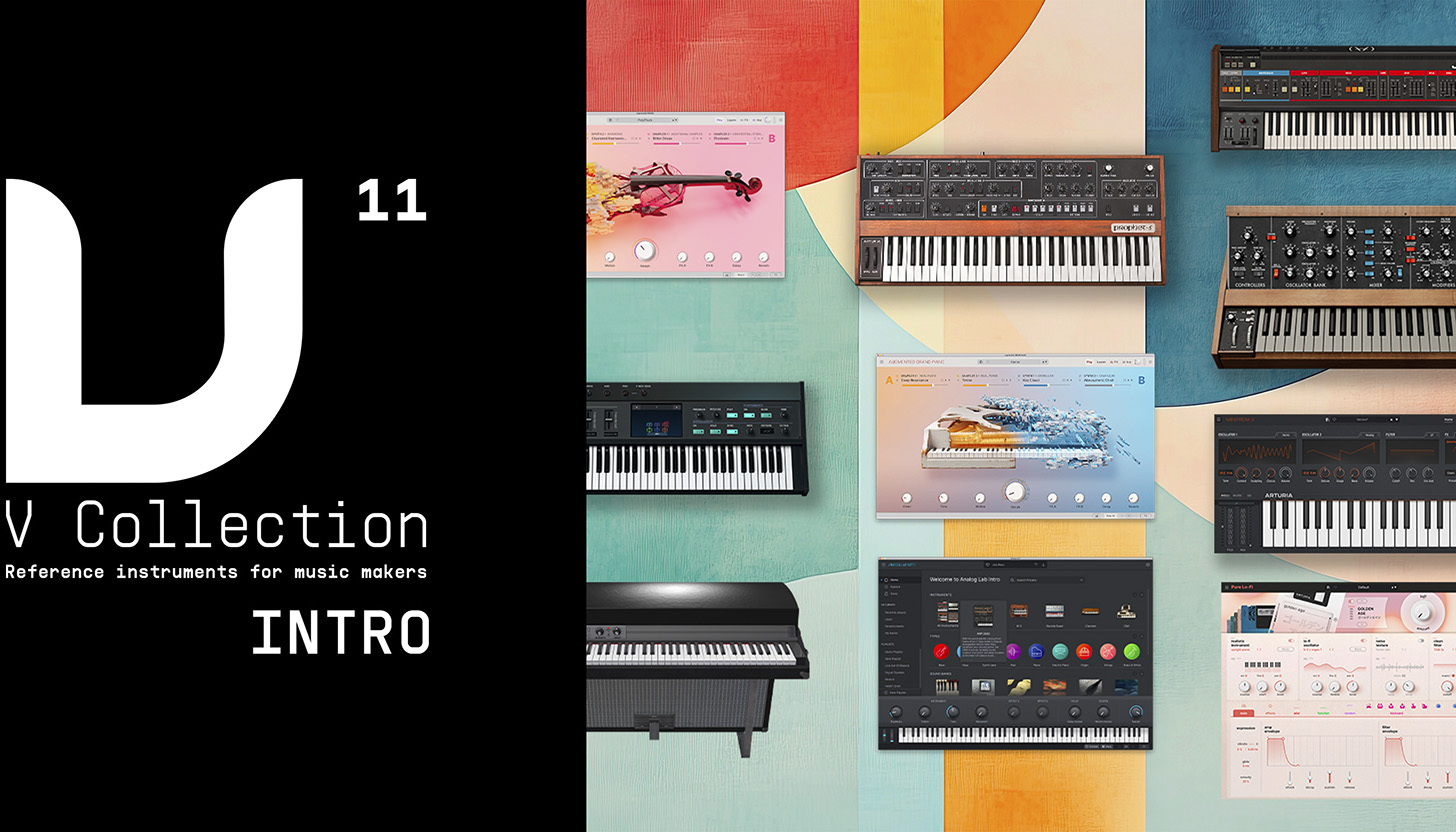 Arturia Suite Instruments V Collection 11 Intro Telechargeable - Plug-in Effekt - Main picture