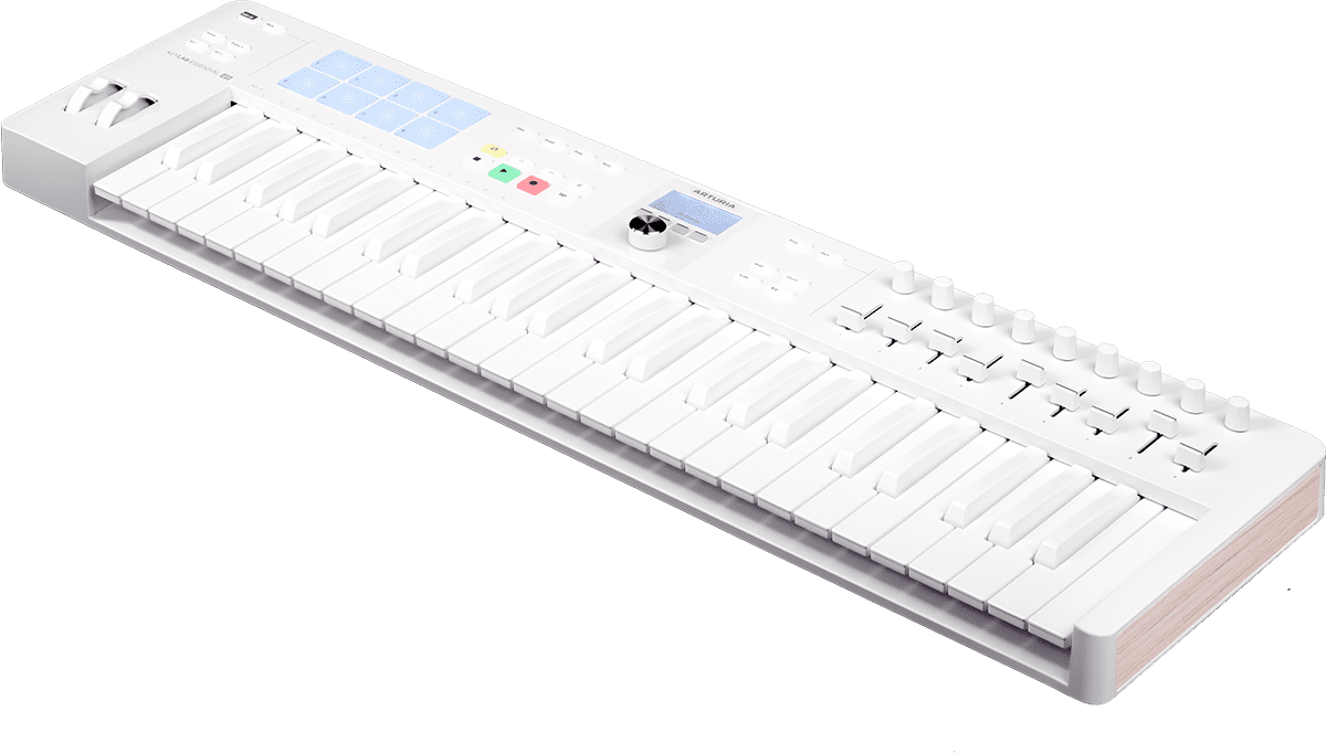 Arturia Keylab Essential 49 Mk3 Alpine White - Masterkeyboard - Variation 2