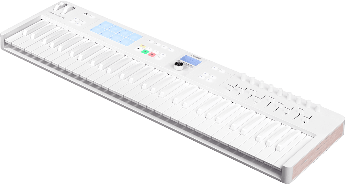 Arturia Keylab Essential 61 Mk3 Alpine White - Masterkeyboard - Variation 2