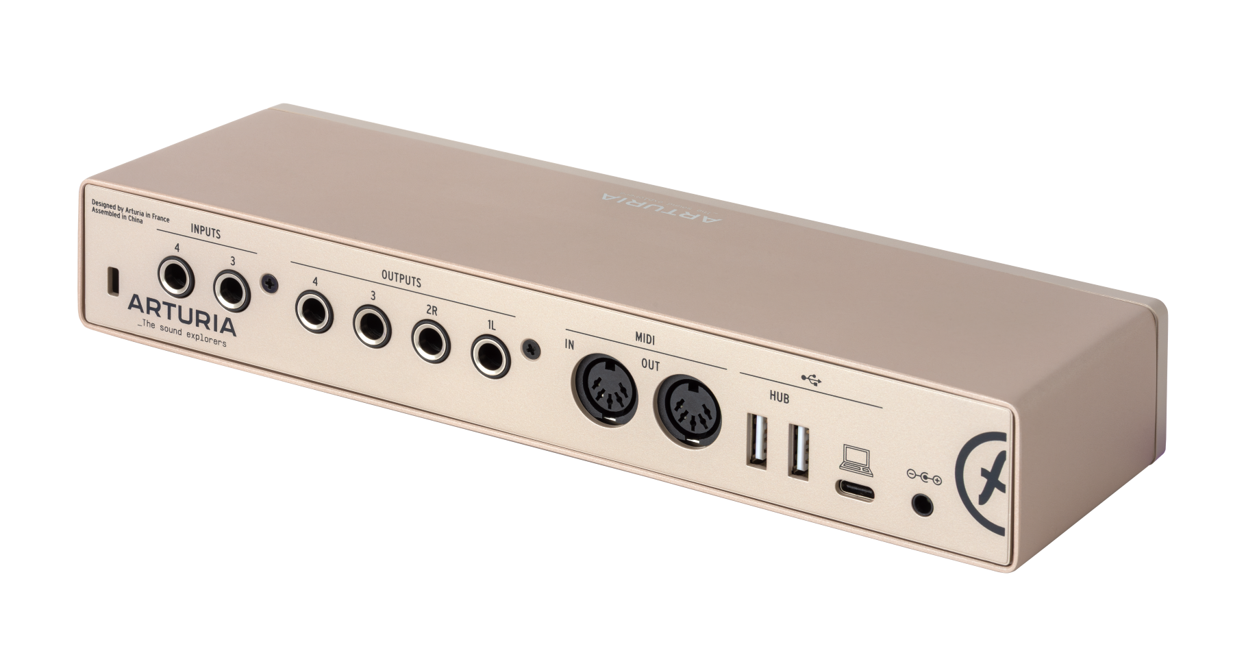 Arturia Minifuse 4 Champagne - USB audio interface - Variation 1