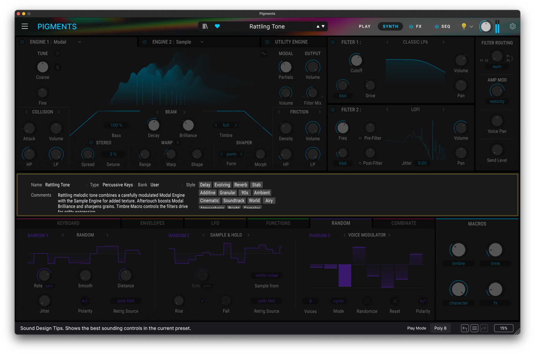 Arturia Pigments 6 Box - Plug-in Effekt - Variation 10