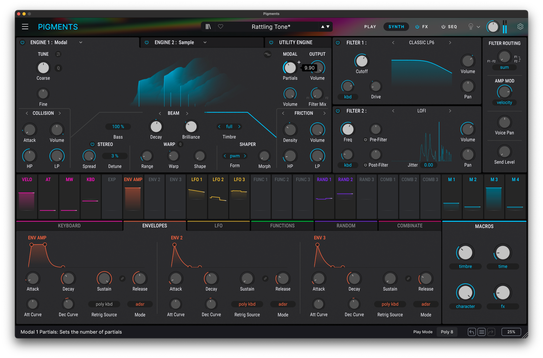 Arturia Pigments 6 License - Plug-in Effekt - Variation 2