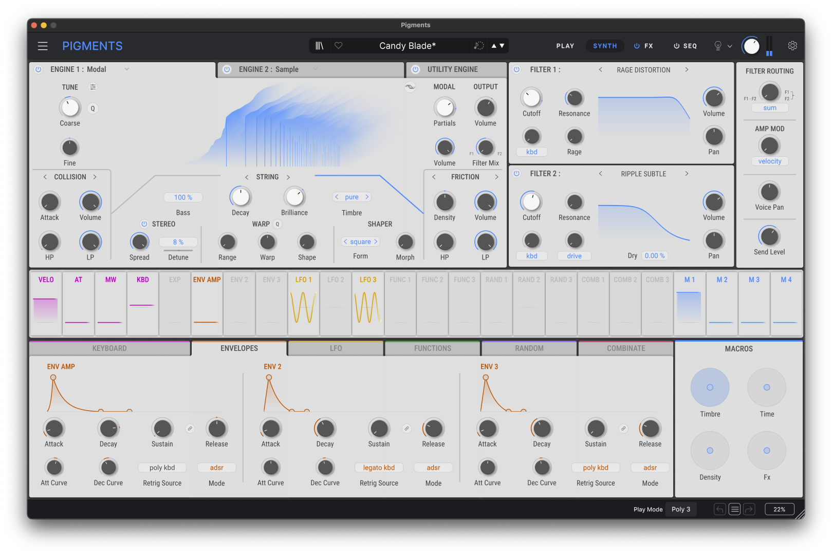 Arturia Pigments 7 Edu - Virtuellen Instrumente Soundbank - Variation 5