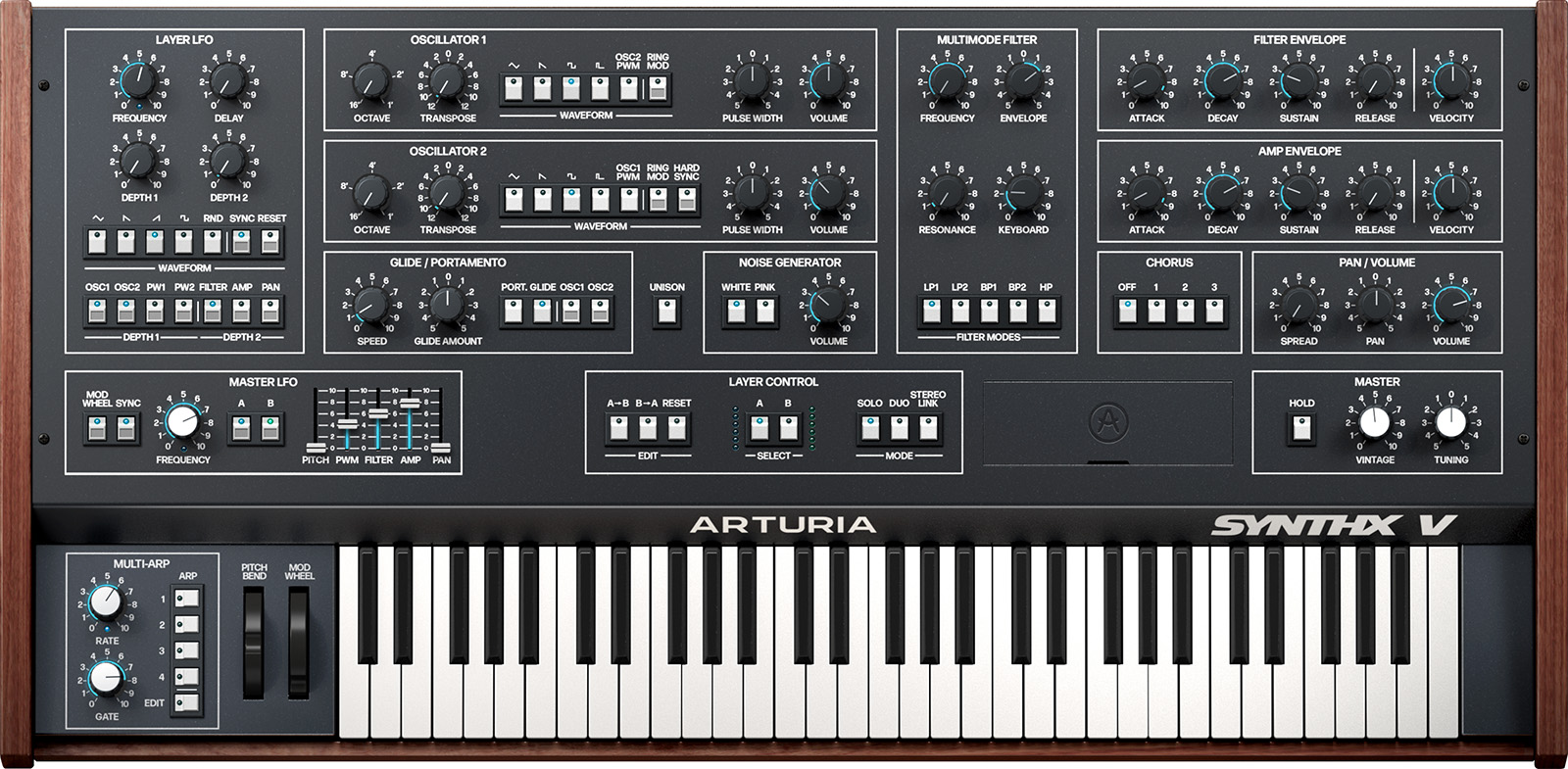 Arturia Suite Instrument V Collection 11 Pro Telechargeable - Plug-in Effekt - Variation 4