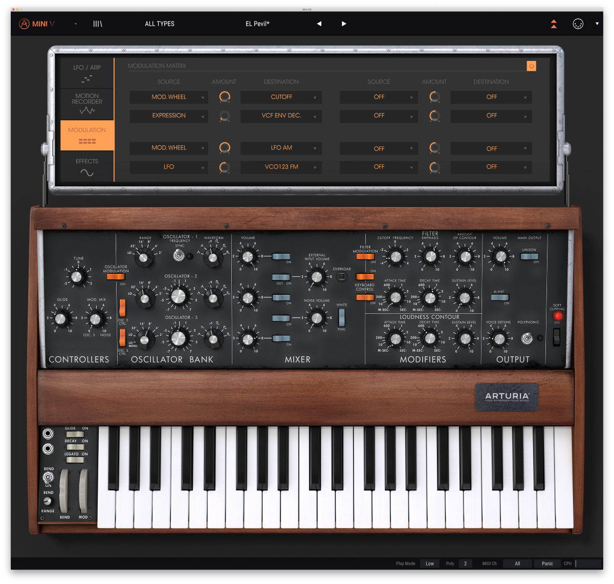 Arturia Suite Instruments V Collection 11 Intro - Plug-in Effekt - Variation 9