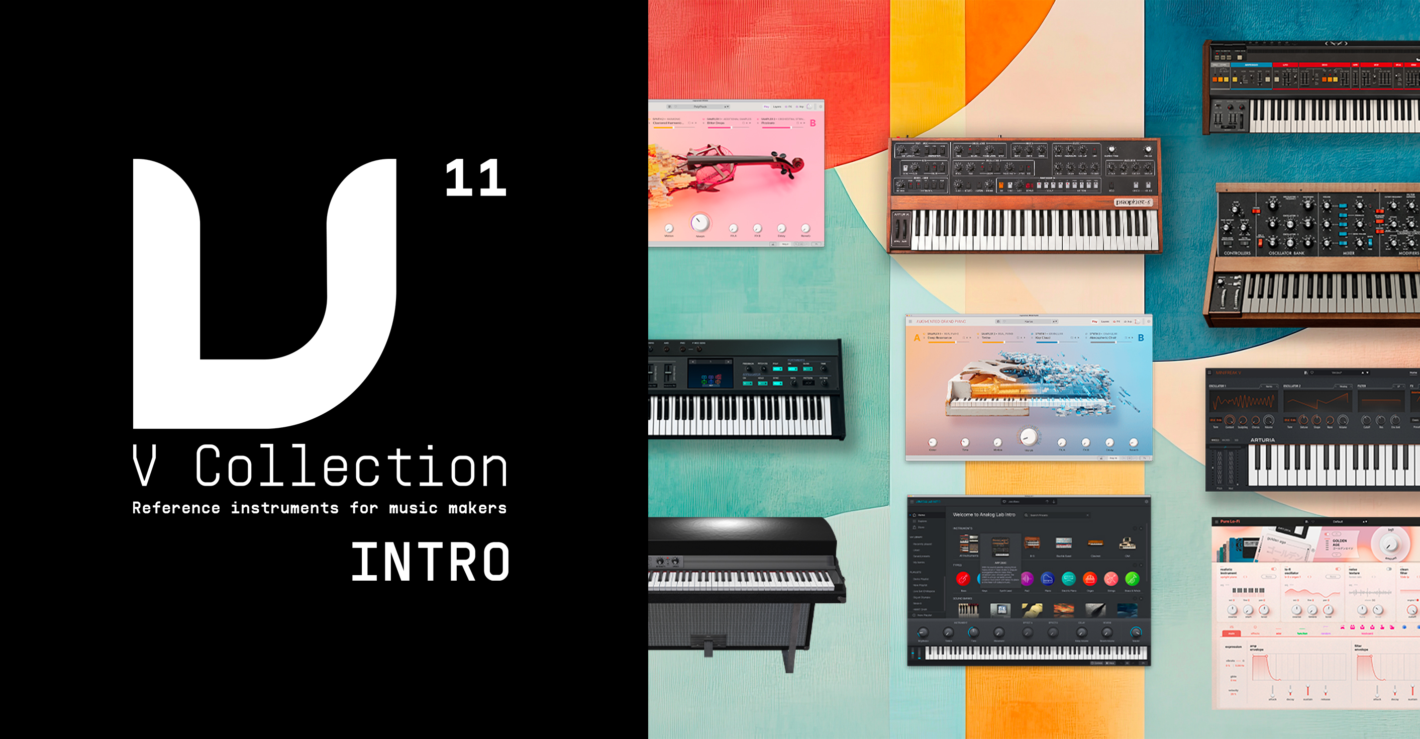 Arturia Suite Instruments V Collection 11 Intro - Plug-in Effekt - Variation 1