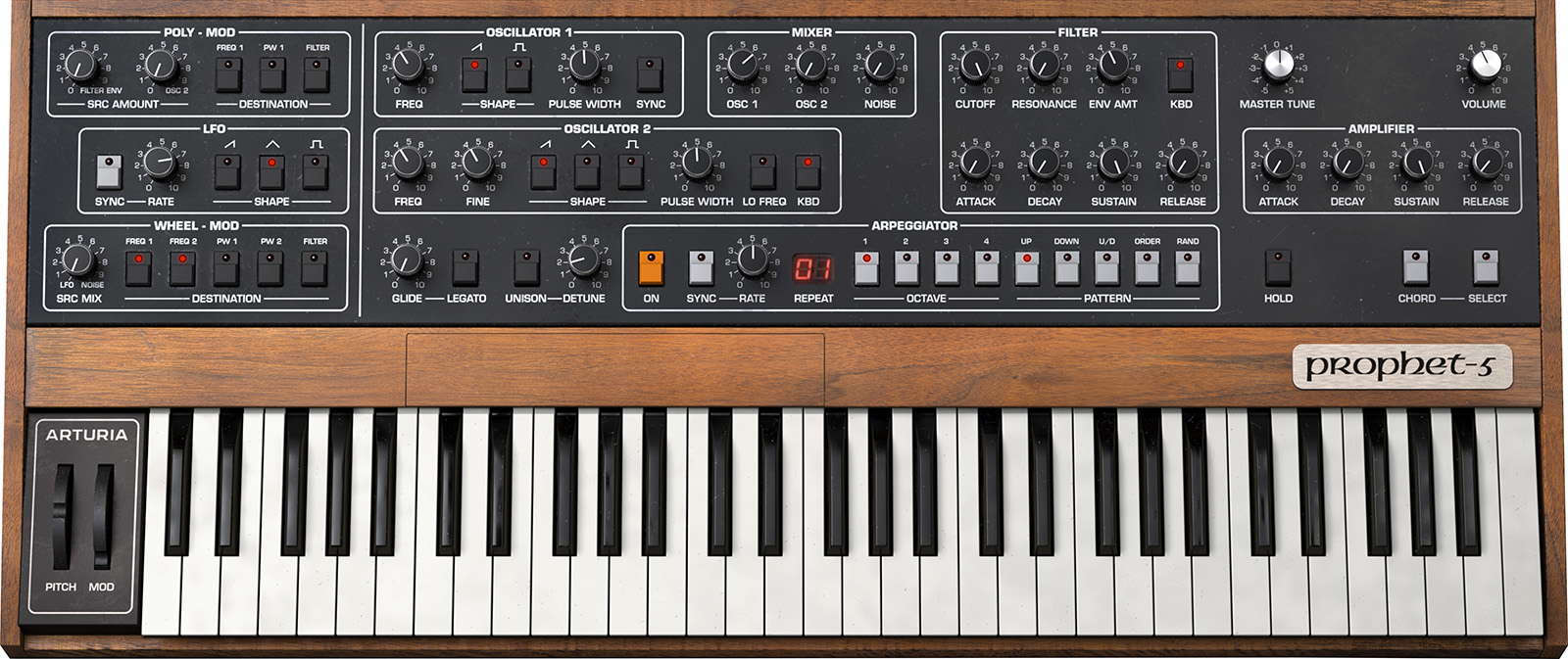 Arturia Suite Instruments V Collection 11 Intro Telechargeable - Plug-in Effekt - Variation 8