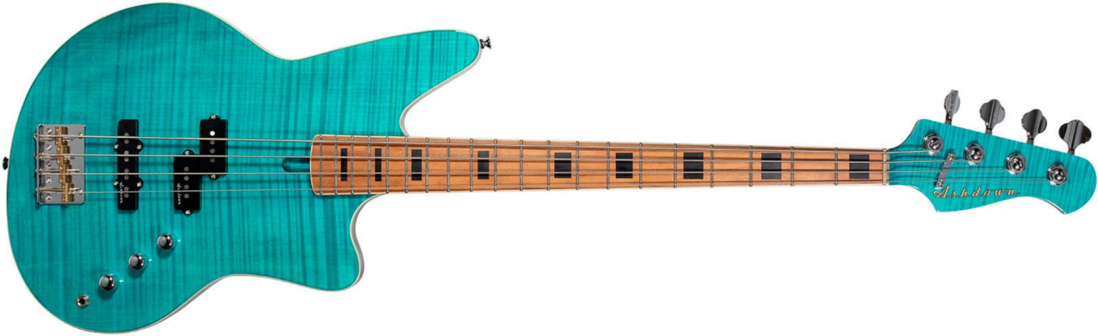 Ashdown The Saint Artisan Mn - Aegean Flame - Solidbody E-bass - Main picture