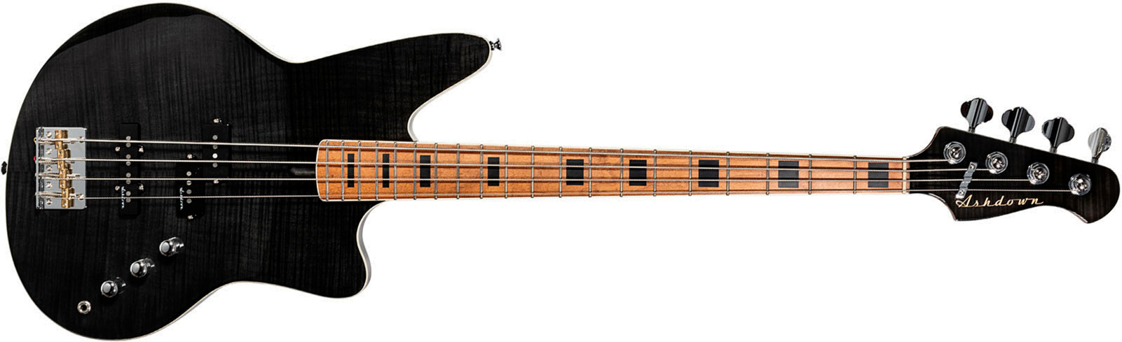 Ashdown The Saint Artisan Mn - Obsidian Flame - Solidbody E-bass - Main picture