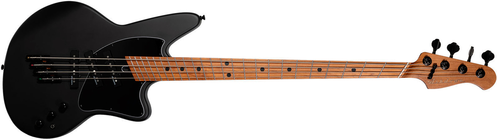 Ashdown The Saint Avant 4c Multiscale Mn - Matte Black - Solidbody E-bass - Main picture