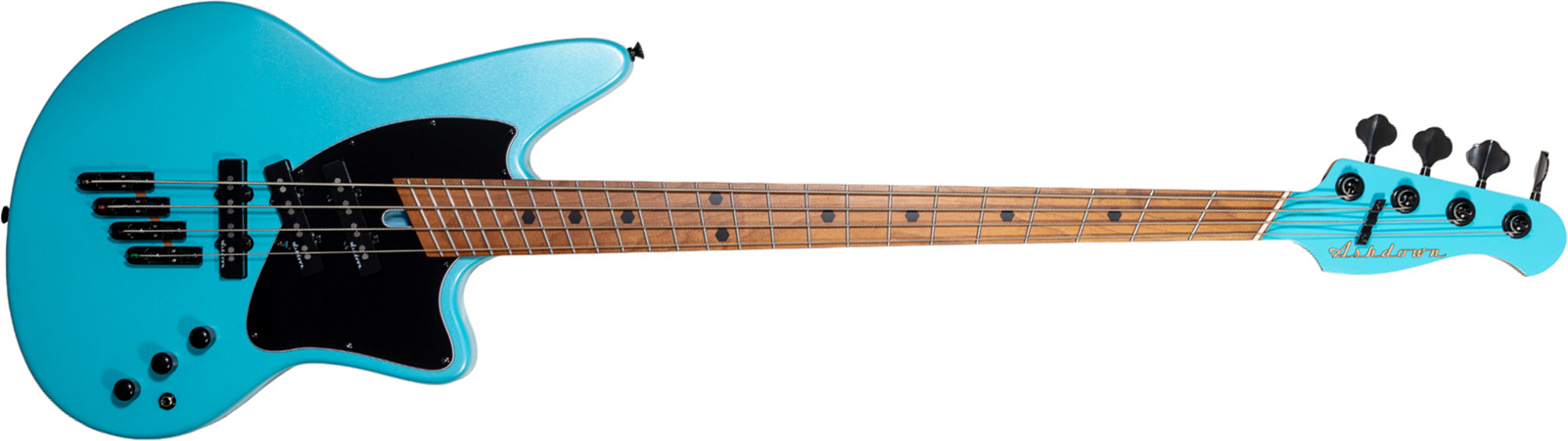 Ashdown The Saint Avant 4c Multiscale Mn - Lambo Metallic Blue - Solidbody E-bass - Main picture