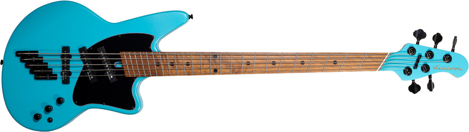 Ashdown The Saint Avant 5c Multiscale Mn - Lambo Metallic Blue - Solidbody E-bass - Main picture