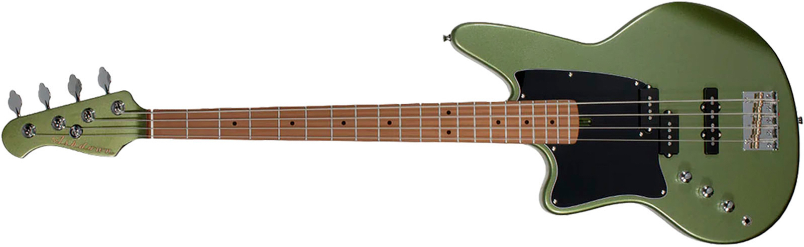 Ashdown The Saint Roasted Lh Gaucher Mn - Olive Green - Solidbody E-bass - Main picture