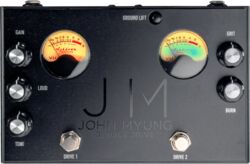 Overdrive/distortion/fuzz effektpedal Ashdown John Myung Double Drive