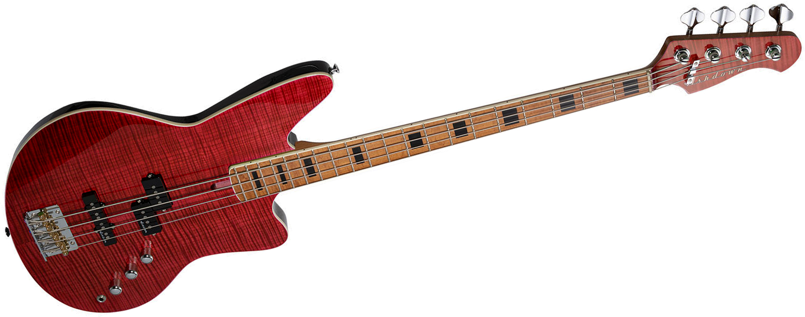 Ashdown The Saint Artisan Mn - Cardinal Flame - Solidbody E-bass - Variation 2