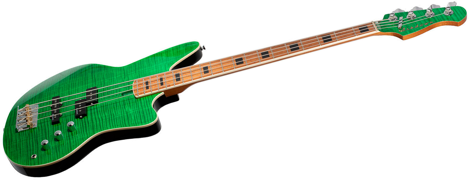 Ashdown The Saint Artisan Mn - Verdigris Flame - Solidbody E-bass - Variation 2