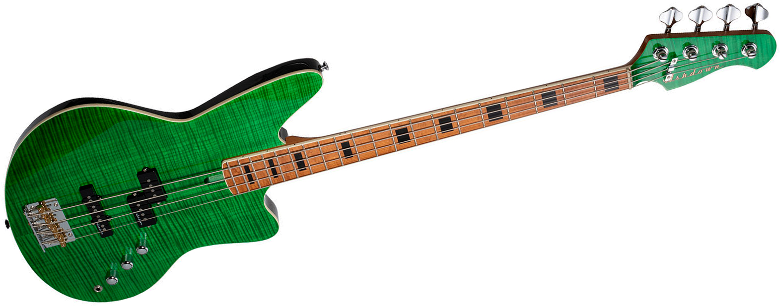Ashdown The Saint Artisan Mn - Verdigris Flame - Solidbody E-bass - Variation 3