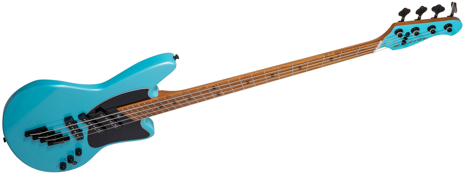 Ashdown The Saint Avant 4c Multiscale Mn - Lambo Metallic Blue - Solidbody E-bass - Variation 2