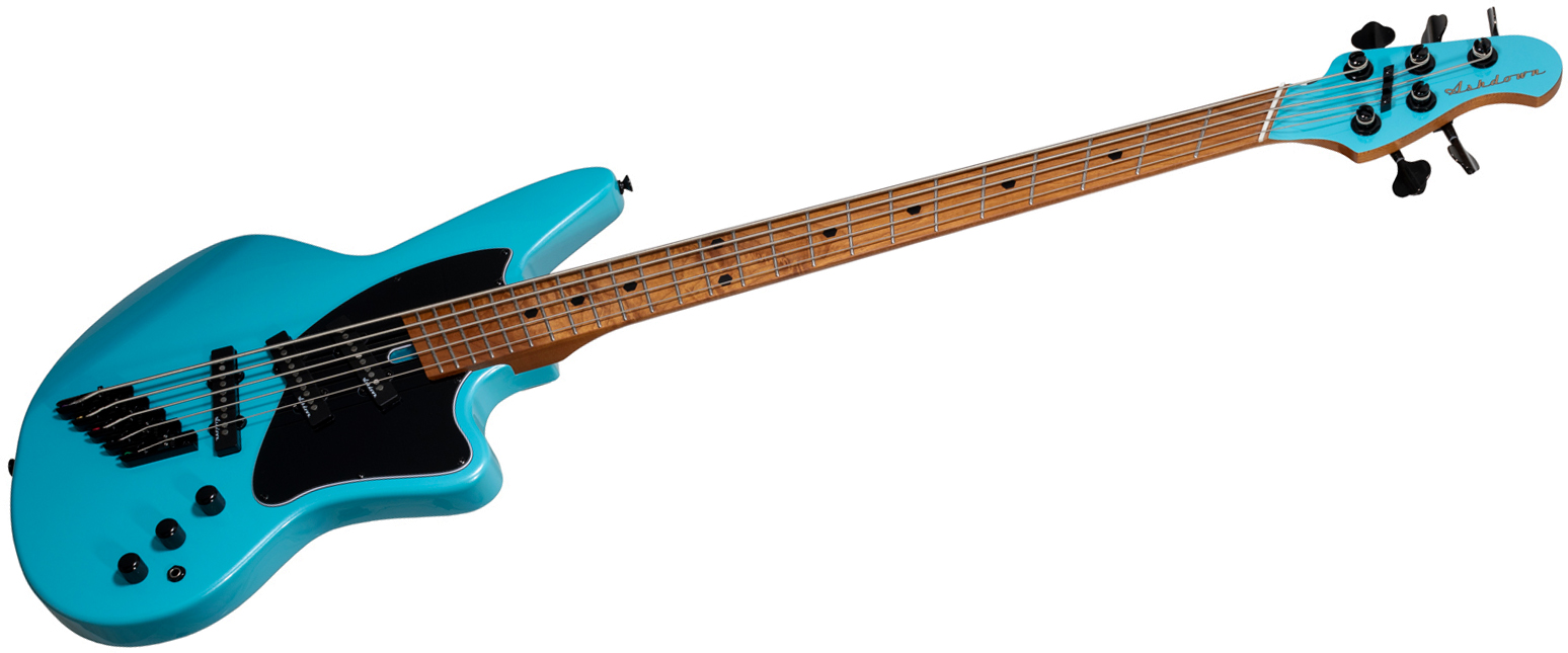 Ashdown The Saint Avant 5c Multiscale Mn - Lambo Metallic Blue - Solidbody E-bass - Variation 1