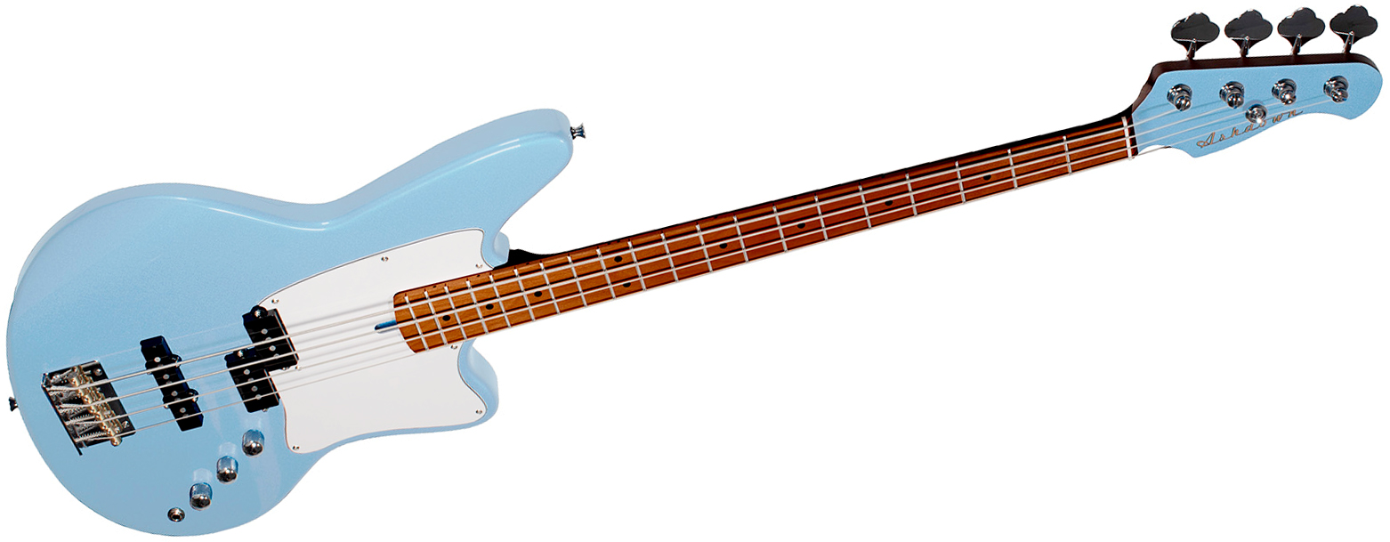 Ashdown The Saint Roasted Lh Gaucher Mn - Ice Blue - Solidbody E-bass - Variation 1