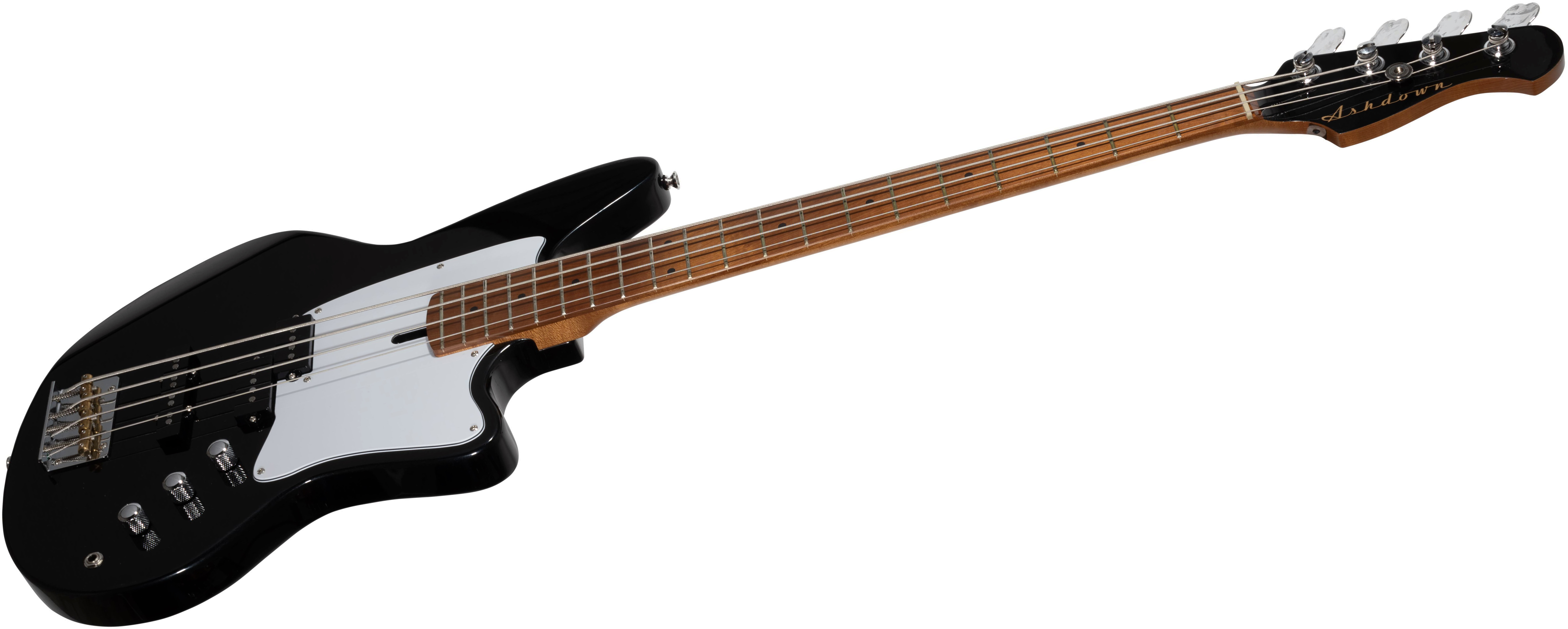 Ashdown The Saint Roasted Lh Gaucher Mn - Gloss Black - Solidbody E-bass - Variation 2