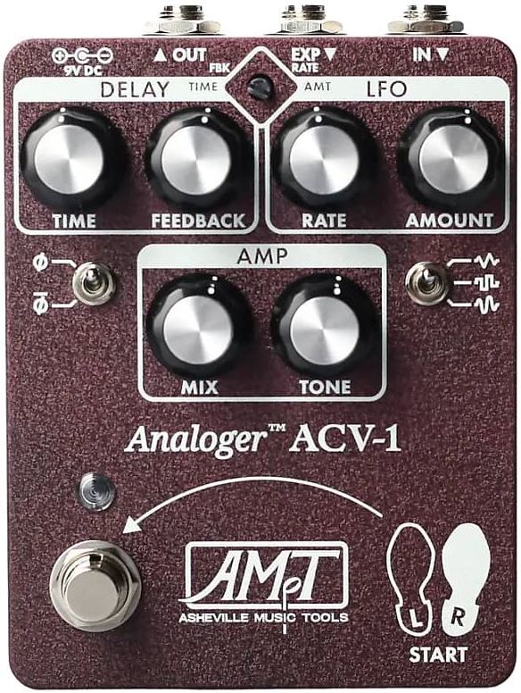 Asheville Music Tools Acv-1 Analog Chorus Vibrato - Modulation/Chorus/Flanger/Phaser & Tremolo Effektpedal - Main picture