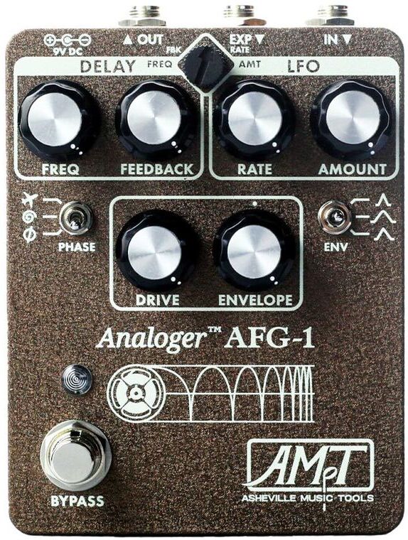 Asheville Music Tools Afg-1 Analog Flanger - Modulation/Chorus/Flanger/Phaser & Tremolo Effektpedal - Main picture