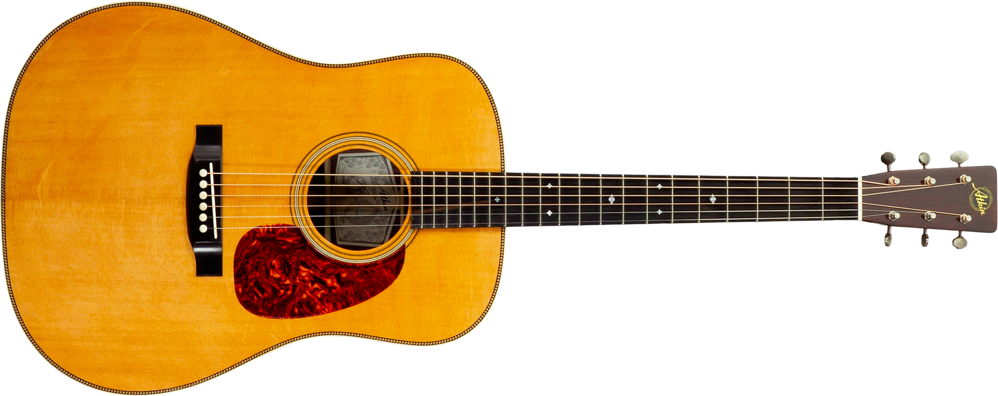 Atkin D37 Dreadnought Epicea Palissandre Eb - Aged Toned Relic Gloss Natural - Folk-Gitarre - Main picture