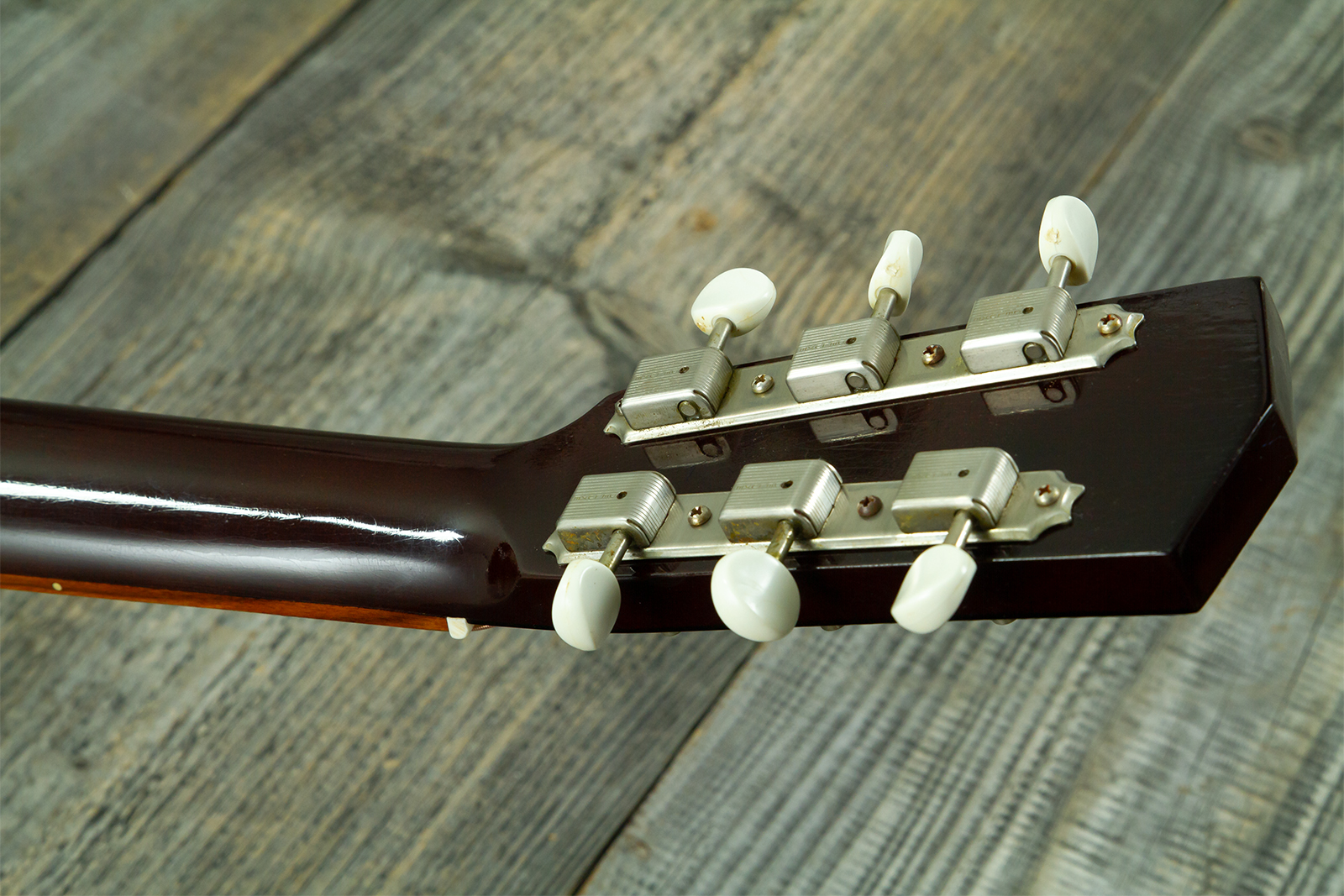 Atkin Custom Shop J43 Dreadnought Shsc Epicea Acajou Rw #4411 - Aged Sunburst - Folk-Gitarre - Variation 10
