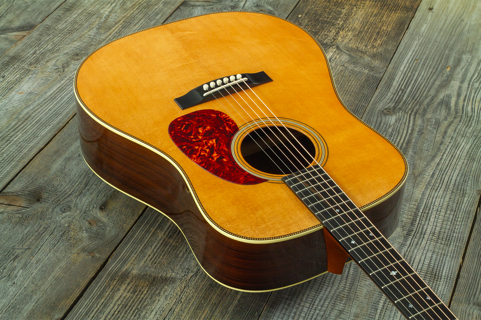 Atkin D37 Dreadnought Epicea Palissandre Eb - Aged Toned Relic Gloss Natural - Folk-Gitarre - Variation 14