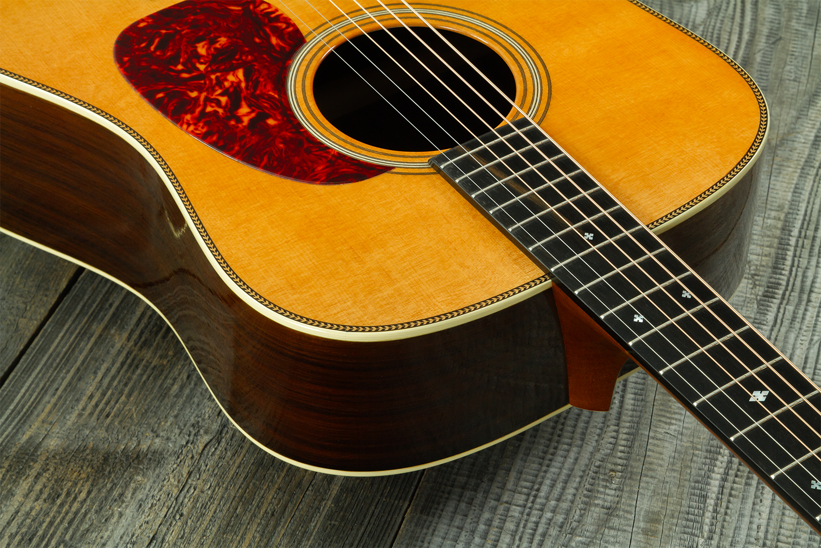 Atkin D37 Dreadnought Epicea Palissandre Eb - Aged Toned Relic Gloss Natural - Folk-Gitarre - Variation 17
