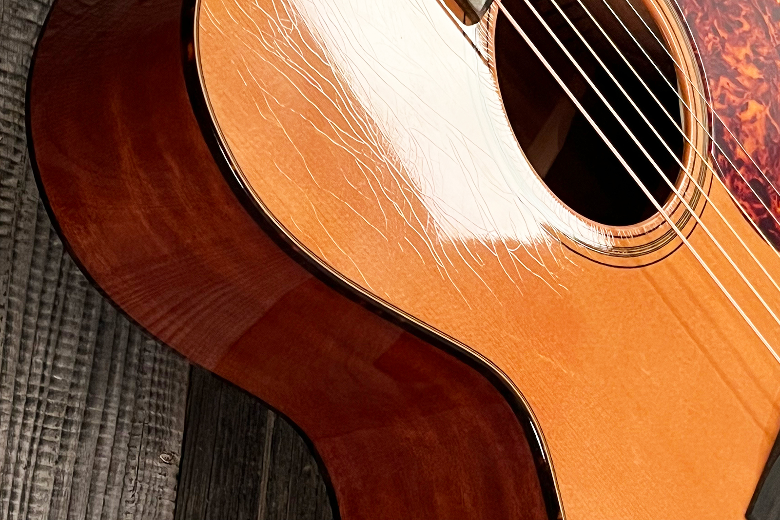 Atkin Essential 000 Shsc Epicea Acajou Eb #3871 - Aged Natural - Folk-Gitarre - Variation 11
