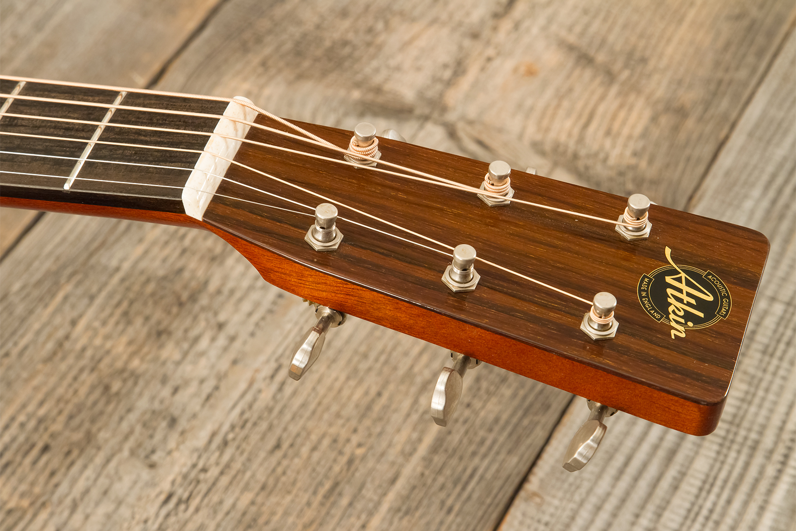 Atkin Essential 000 Shsc Epicea Acajou Eb #3871 - Aged Natural - Folk-Gitarre - Variation 6