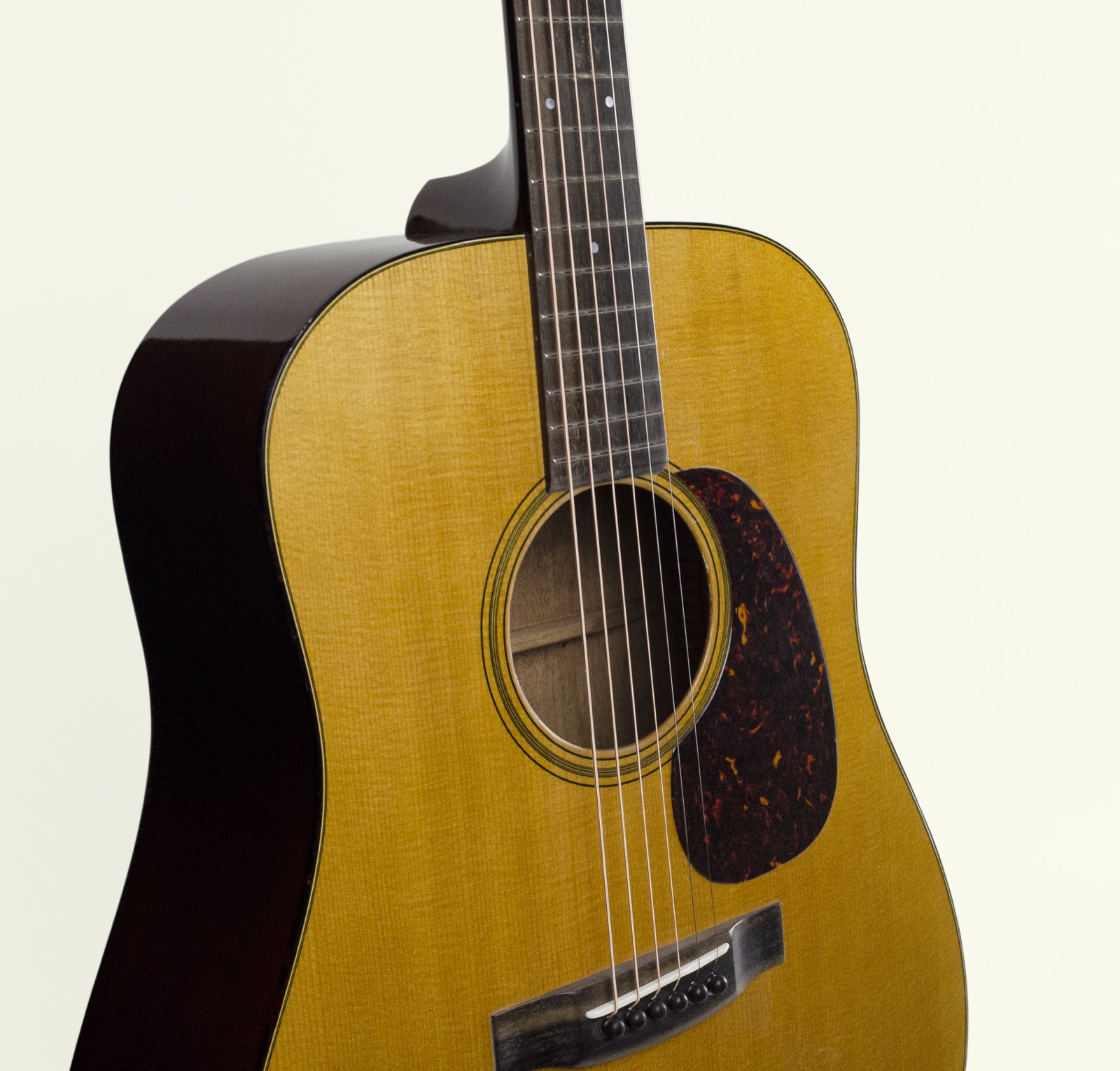 Atkin Essential D Dreadnought Epicea Acajou Eb - Natural Aged - Westerngitarre & electro - Variation 2