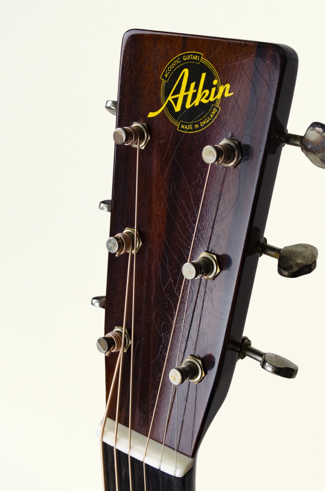 Atkin Essential D Dreadnought Epicea Acajou Eb - Natural Aged - Westerngitarre & electro - Variation 4