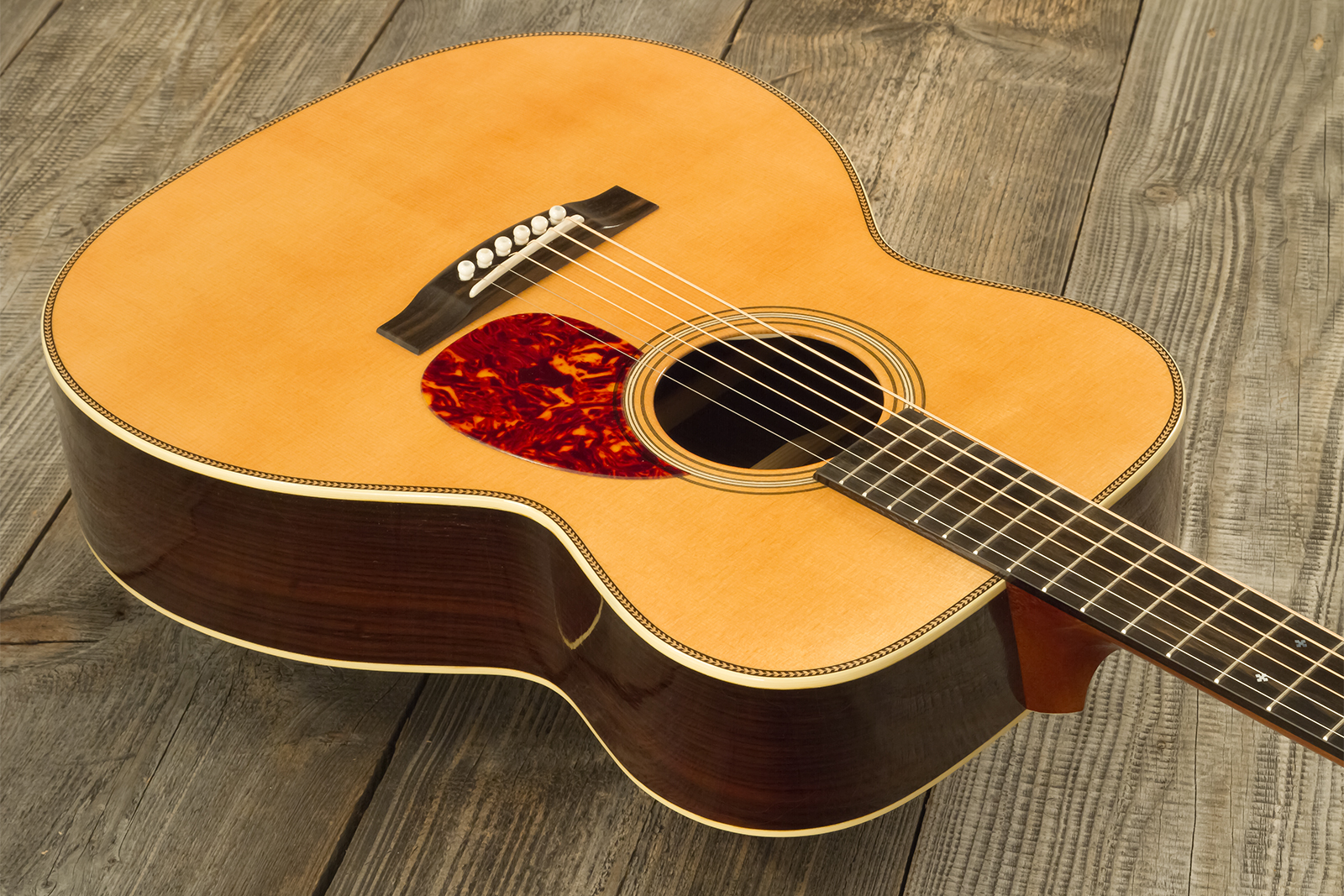 Atkin Om37 Orchestra Model Epicea Palissandre Eb #3558 - Aged Natural - Folk-Gitarre - Variation 2
