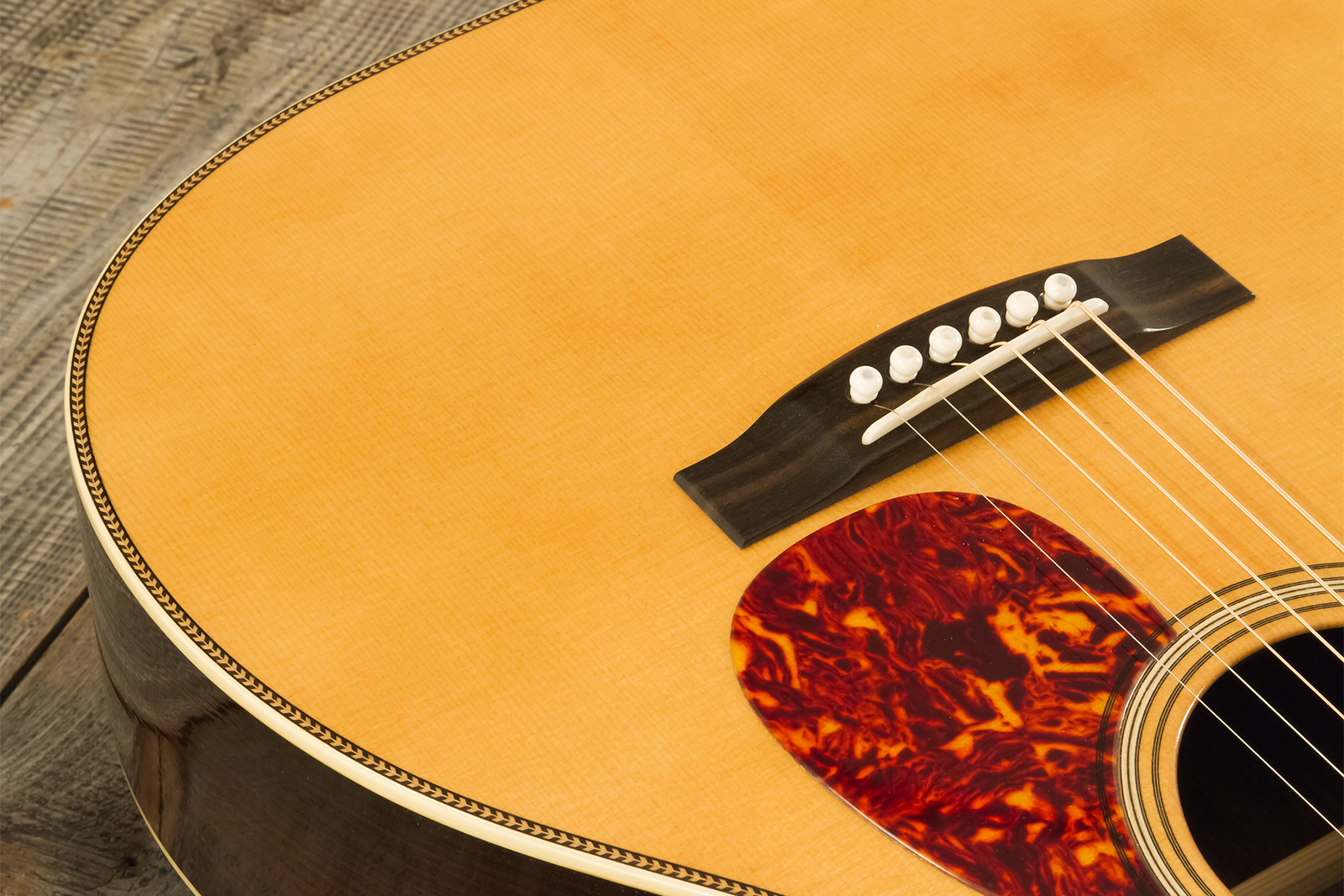 Atkin Om37 Orchestra Model Epicea Palissandre Eb #3558 - Aged Natural - Folk-Gitarre - Variation 4
