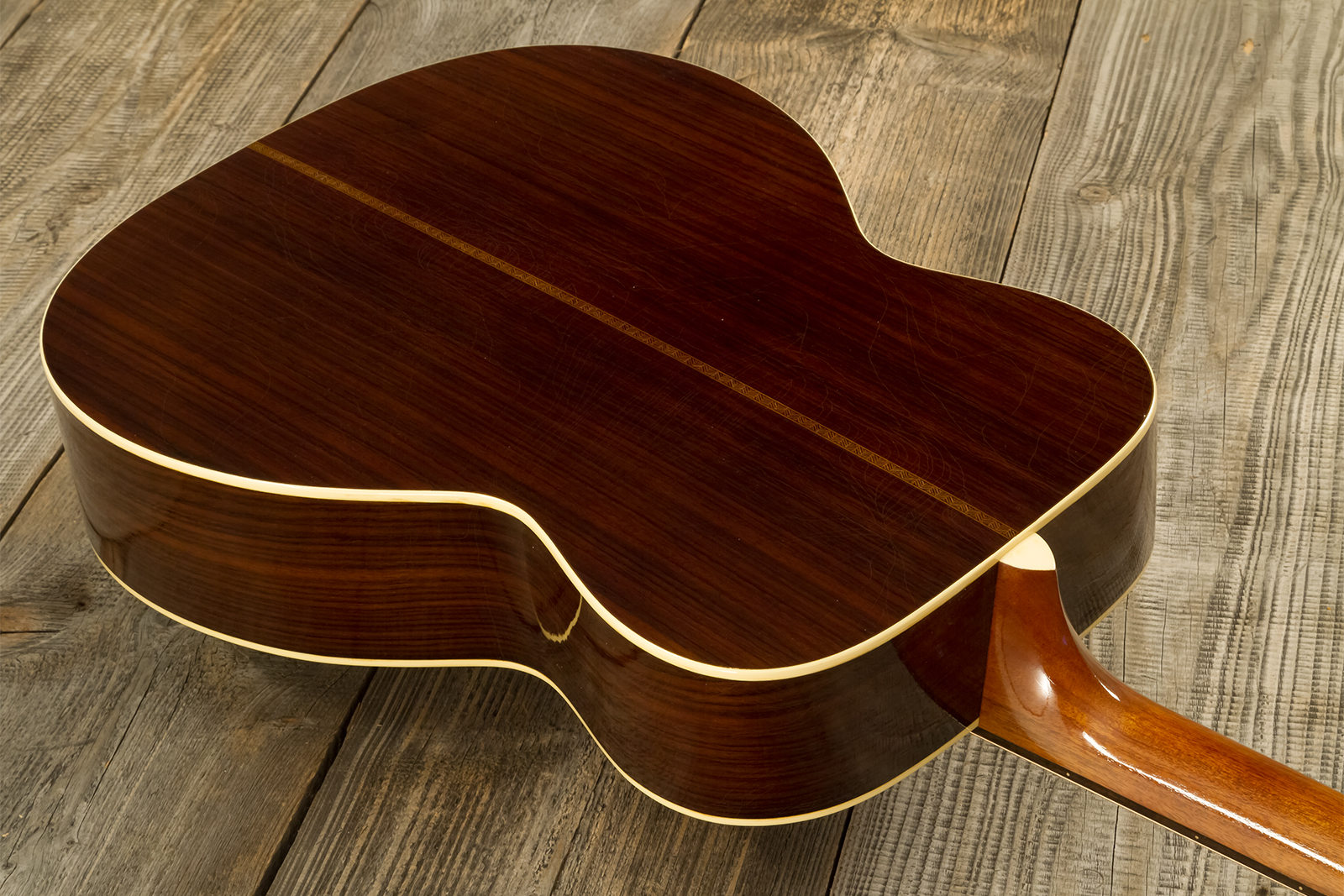 Atkin Om37 Orchestra Model Epicea Palissandre Eb #3558 - Aged Natural - Folk-Gitarre - Variation 8
