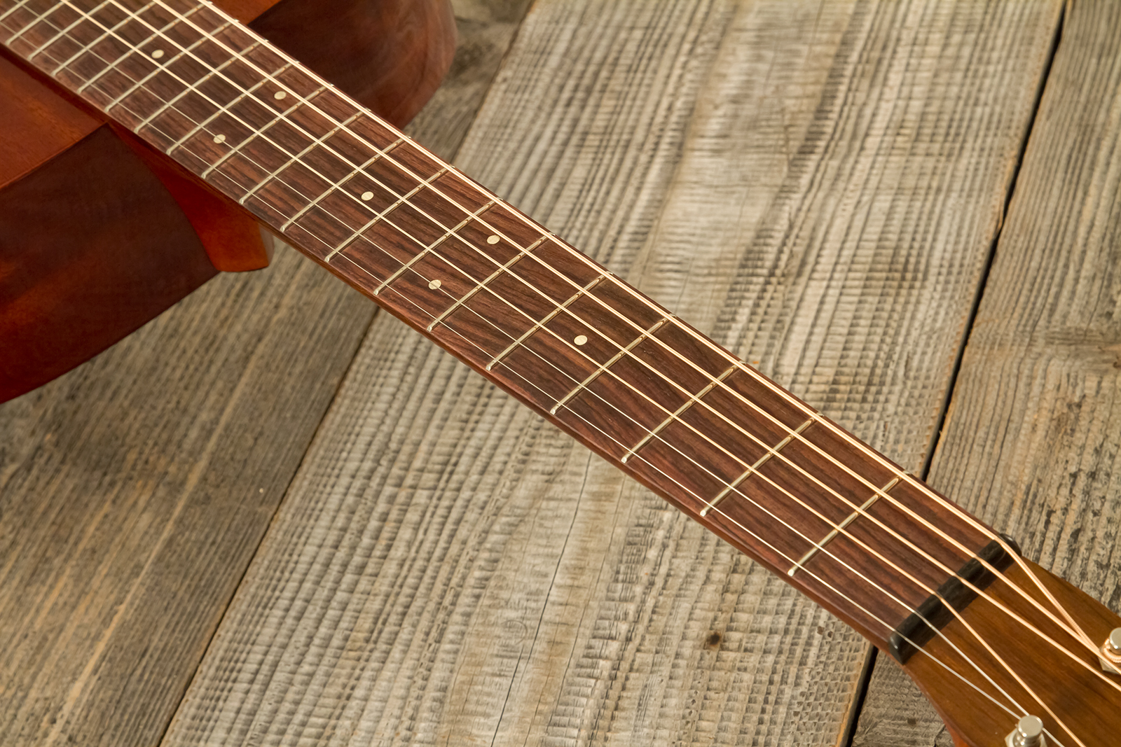 Atkin Oo14 Dust Bowl 00 Shsc Tout Acajou Rw #3855 - Natural - Folk-Gitarre - Variation 5