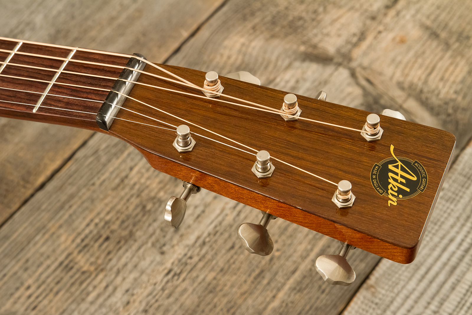 Atkin Oo14 Dust Bowl 00 Shsc Tout Acajou Rw #3855 - Natural - Folk-Gitarre - Variation 6