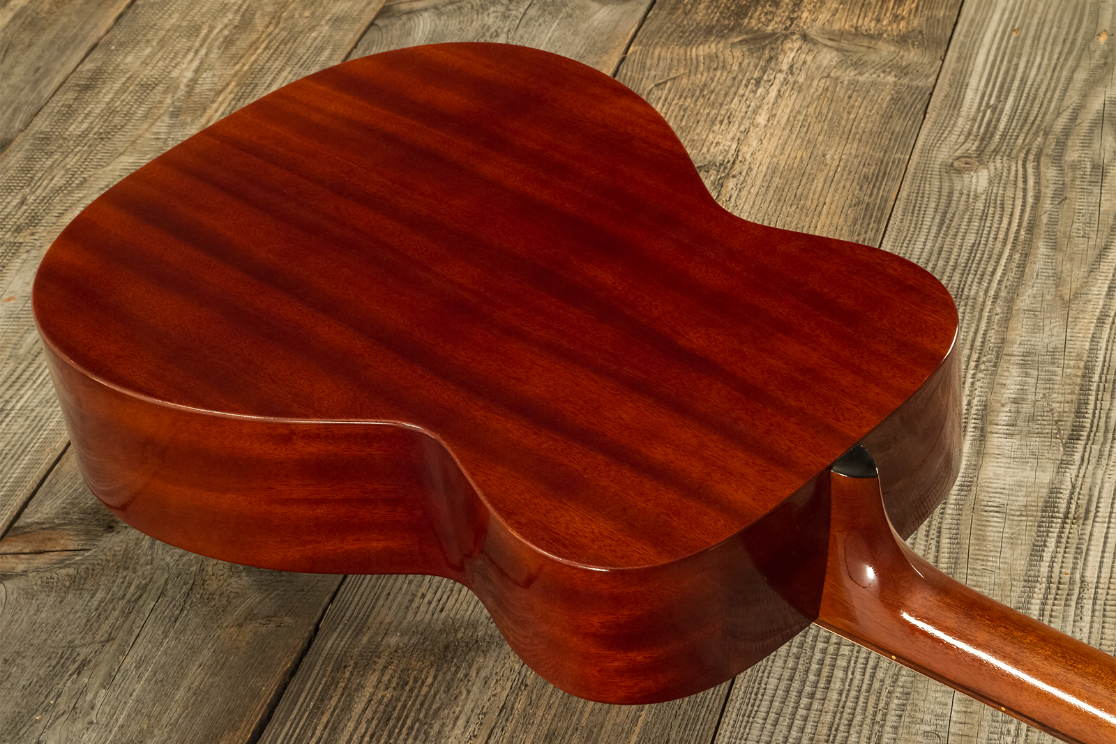 Atkin Oo14 Dust Bowl 00 Shsc Tout Acajou Rw #3855 - Natural - Folk-Gitarre - Variation 7