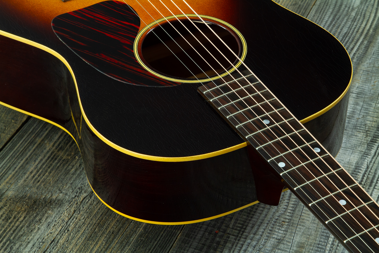 Atkin The Forty Seven Concert Shsc Epicea Acajou Rw - Aged Sunburst - Folk-Gitarre - Variation 5