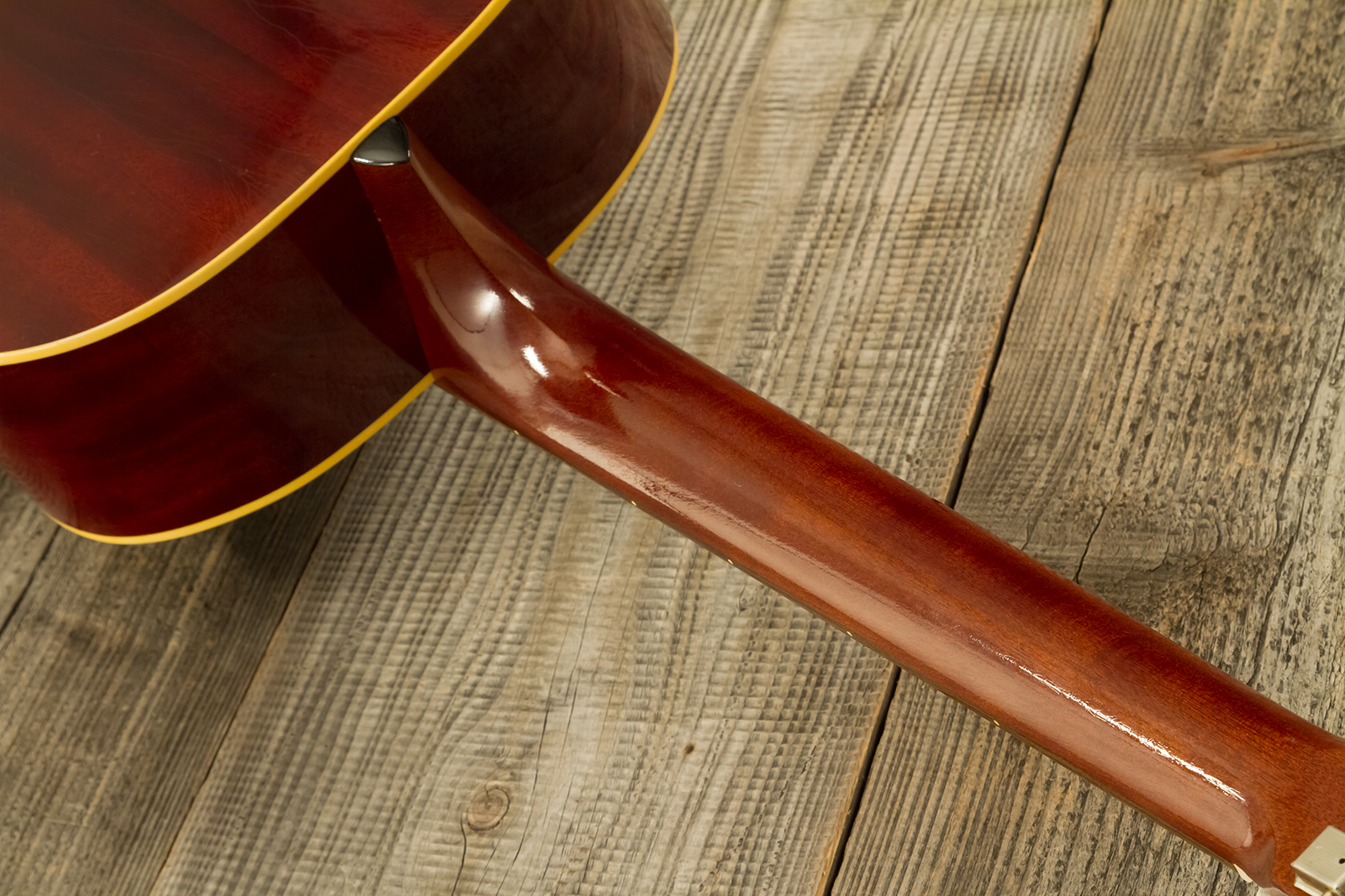 Atkin The Forty Three Dreadnought Epicea Acajou Rw #3851 - Aged Sunburst - Folk-Gitarre - Variation 10