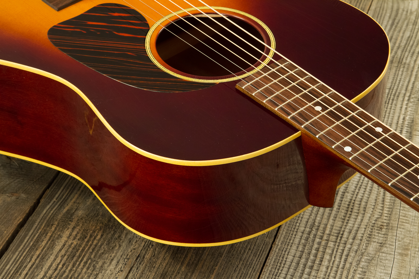 Atkin The Forty Three Dreadnought Epicea Acajou Rw #3851 - Aged Sunburst - Folk-Gitarre - Variation 4